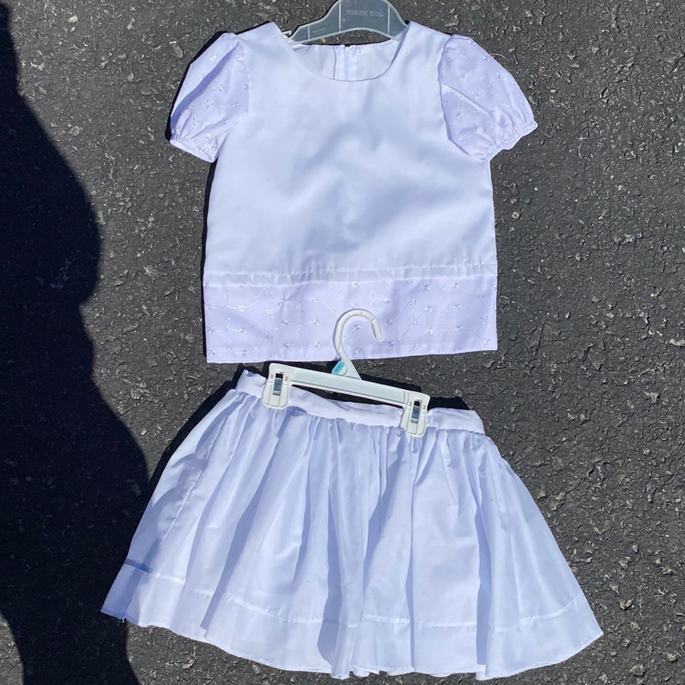 White tap/ dance outfit
